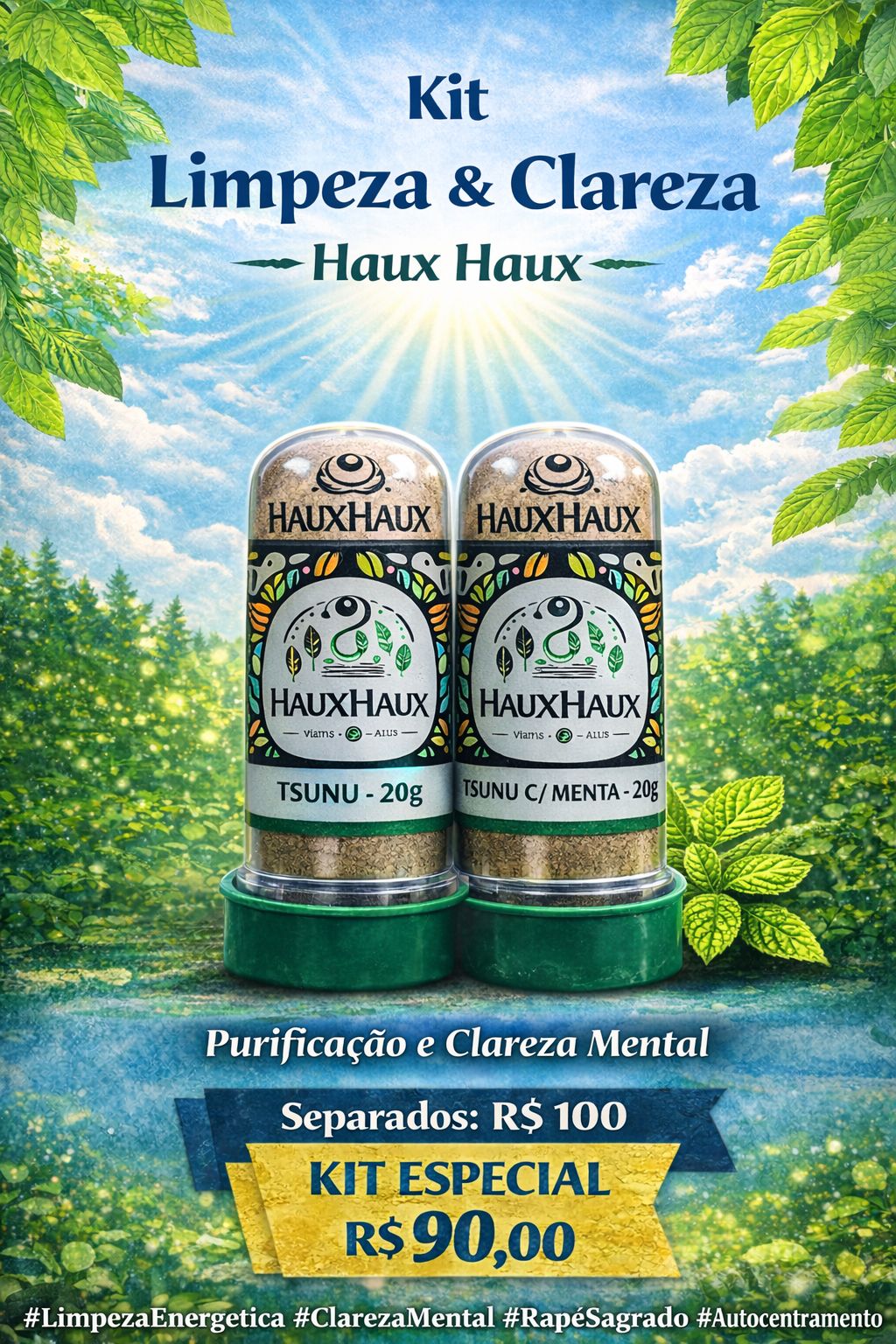 KIT LIMPEZA & CLAREZA | Haux Haux