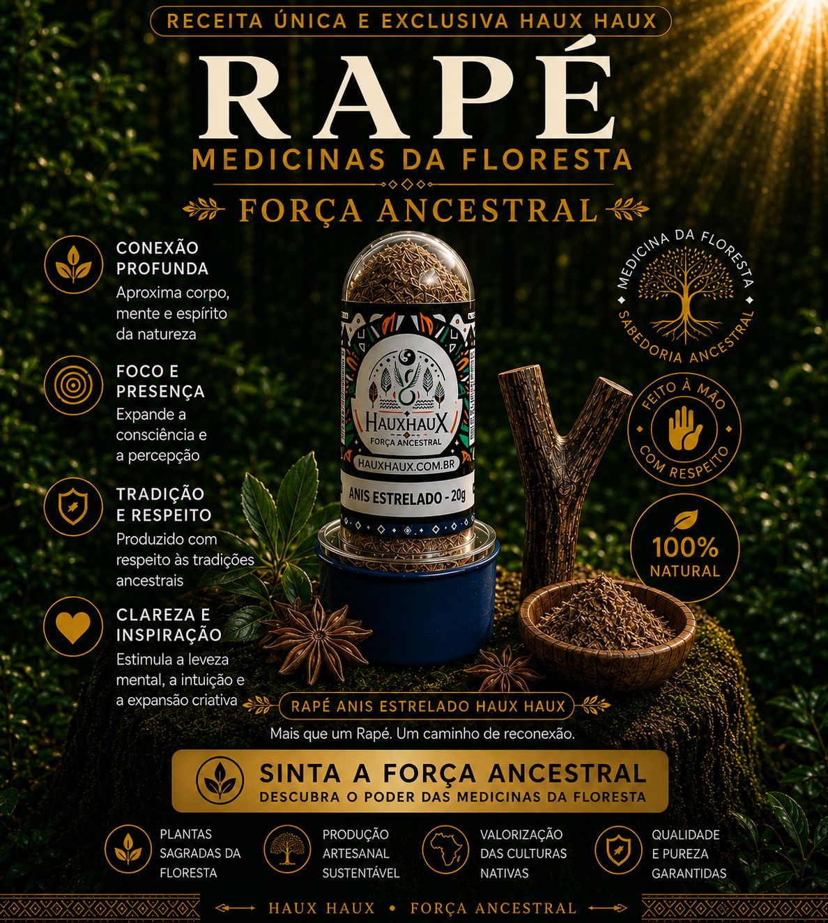 Rapé Anis Estrelado